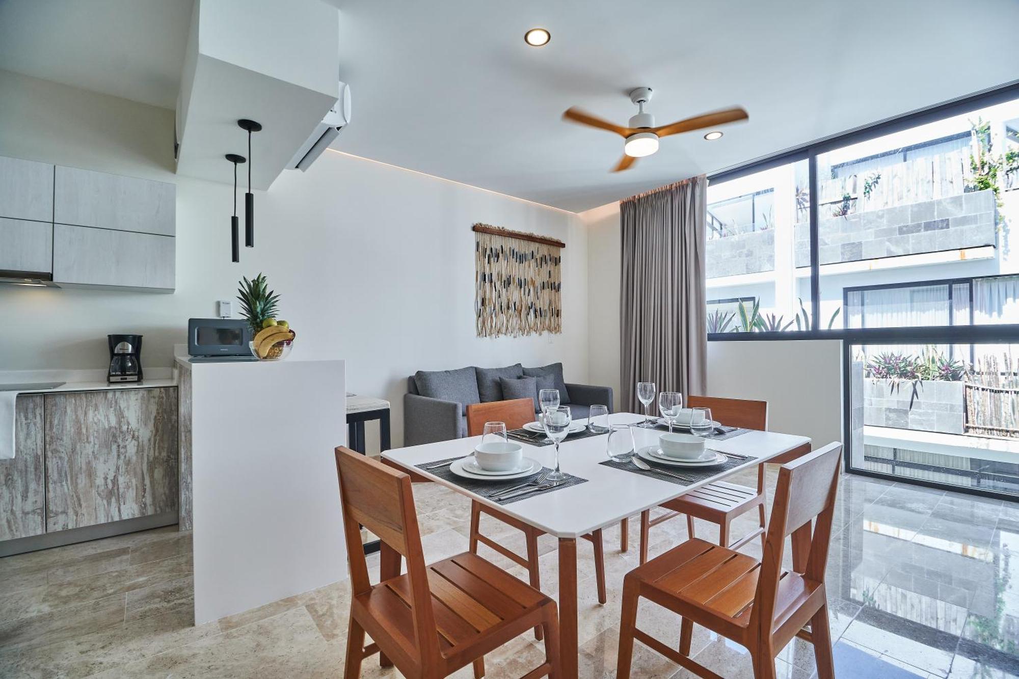Luxury Penthouse With Private Pool In Aldea Zama Apartment ตูลุม ภายนอก รูปภาพ